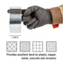 Canopus Aluminum Foil Tape, Heat Resistant Insulation Tape, Metallic Silver Duct Tape